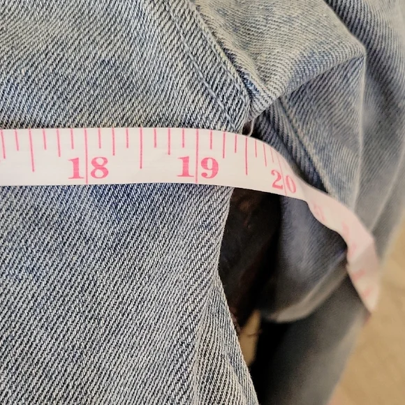 Forever 21 Blue Jean Jacket with Silver Fringe - Picture 11 of 14